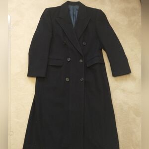 Men's Black Overcoat